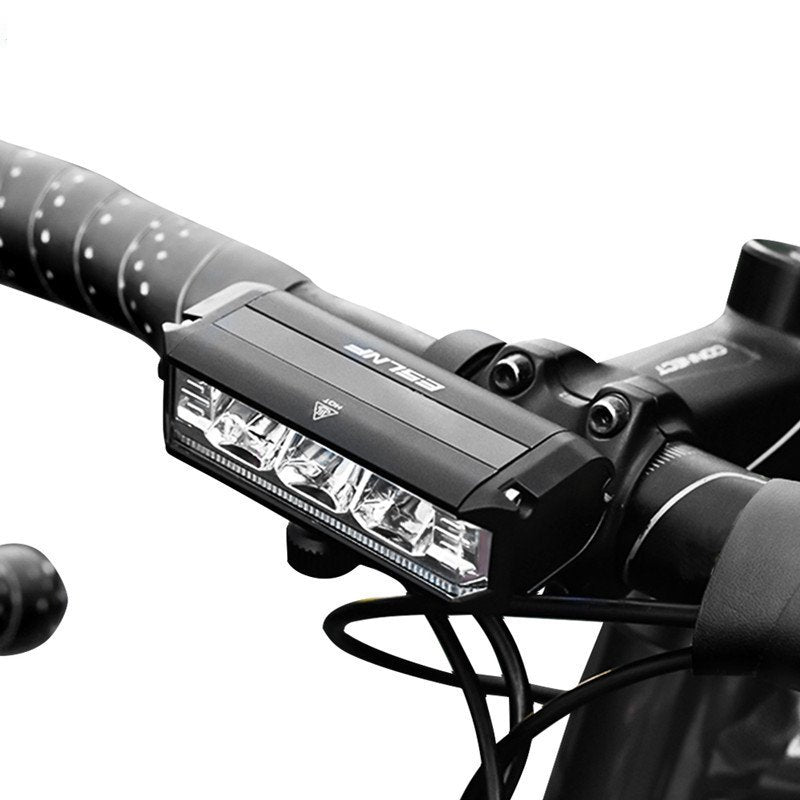 900 Lumen Aluminum Alloy Bicycle Headlights Bicycle Light Front Waterproof USB Charging Bicycle Light Cycling Lamp Accessories