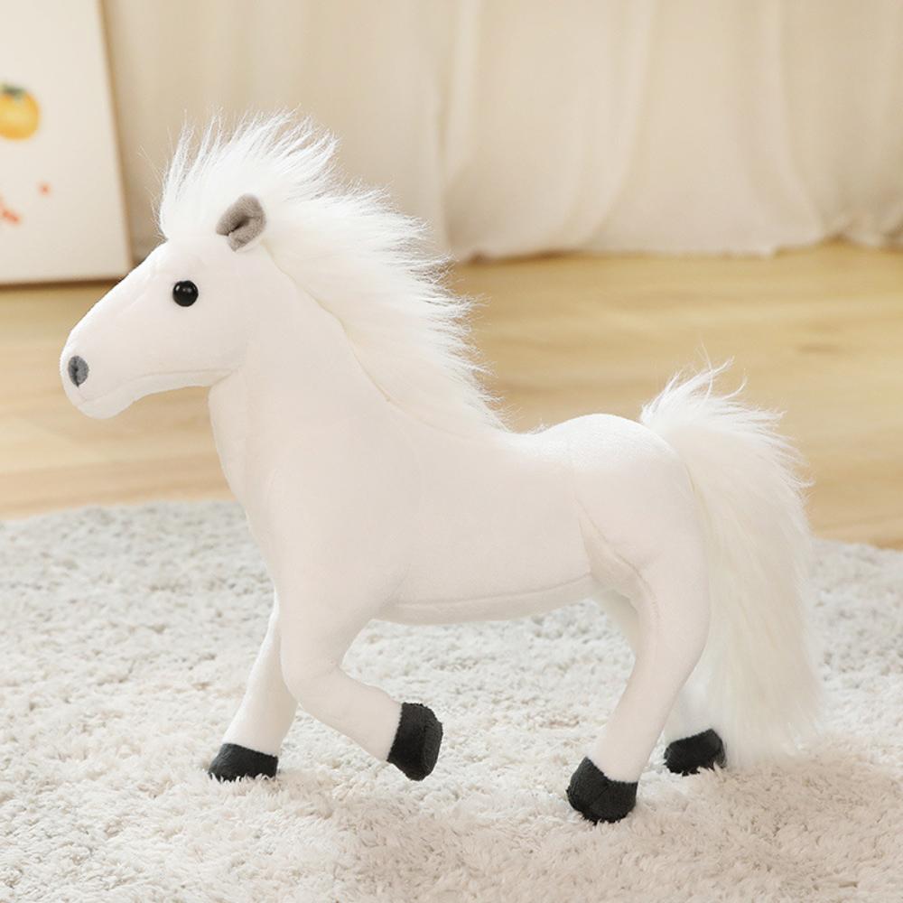 Stuffed Animals Horse Soft Toy Sleeping Hug for Animal Themed Parties Living Room Holiday Birthday Gift