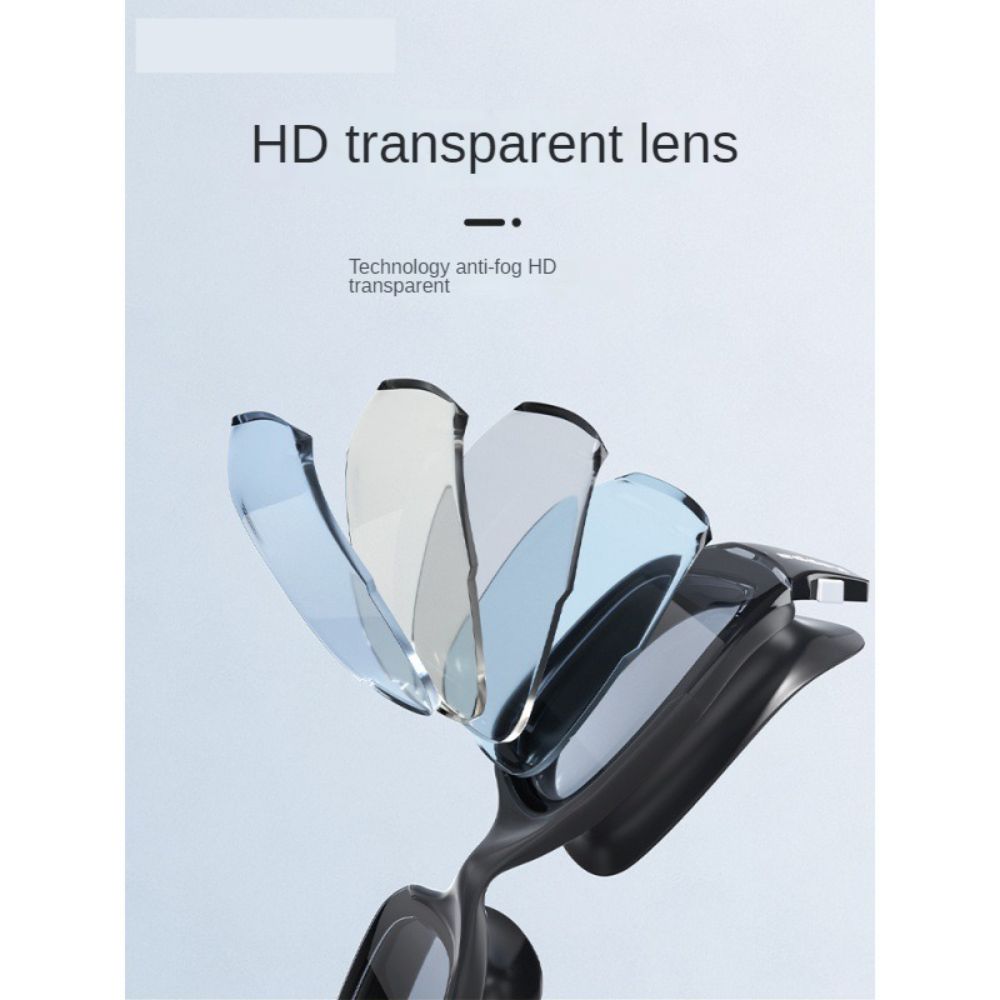Swimming Goggles Adult Unisex Waterproof Anti-Fog High-Definition Myopia Simple And Fashionable Design