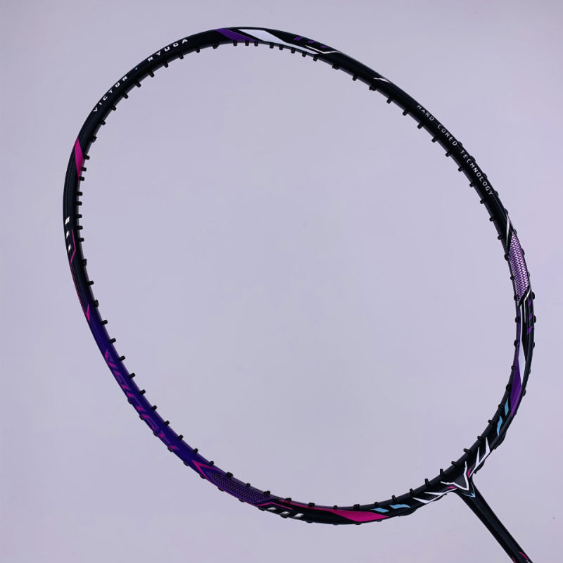 THRUSTER RYUGAII 4U Full Carbon Single Badminton Racket Lightweight Durable Power Control Professional Sports Racquet