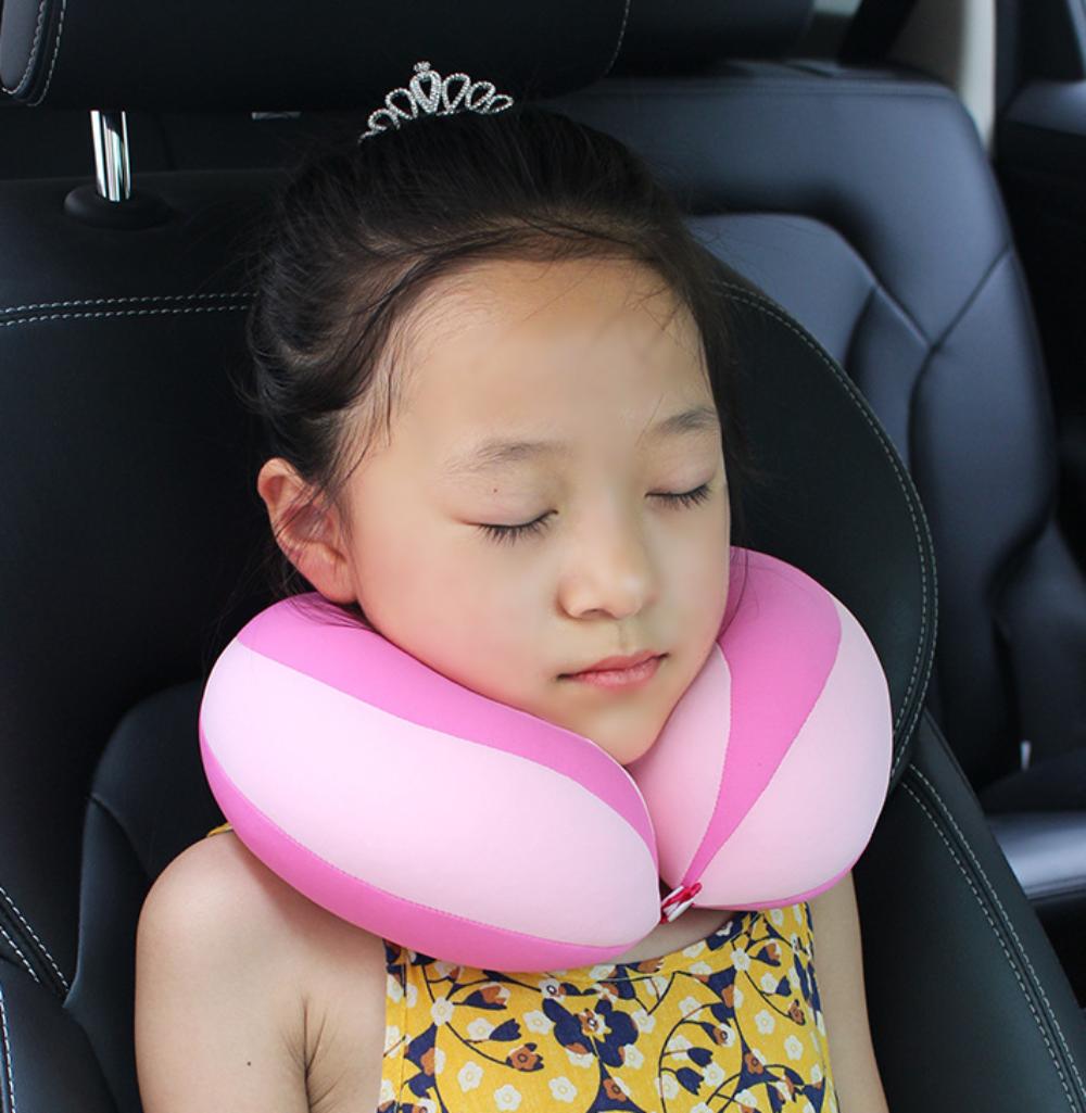Pillow Kids Newbron Travel Neck Pillow U-Shape For Car Headrest Air Cushion Child Car Seat Head Support