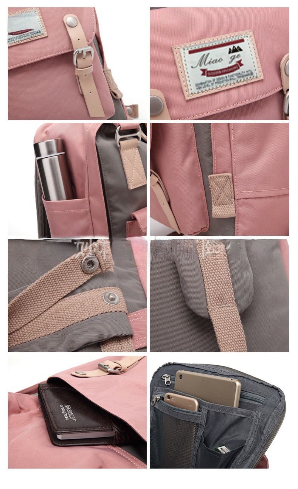 Doughnut Macaroon Classic 16L Backpack Classic School Bag Travel Backpack Light Weight And Water Proof Backpack