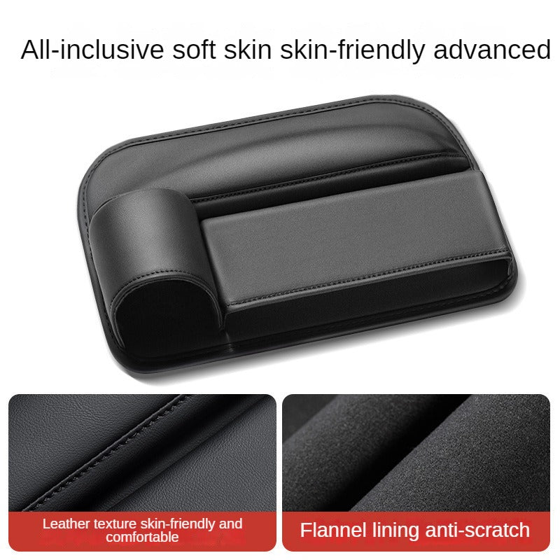 Car Seat Gap Filler Organiser with Cup Holder, Front Seat Gap Filler, Car Seat Side Pockets Organiser for Mobile Phones