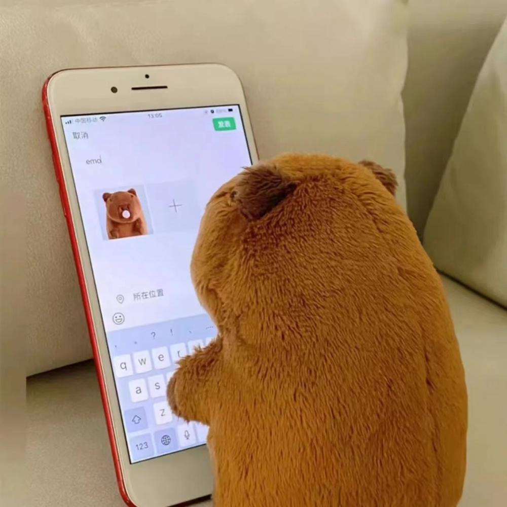 Little Red Book Same Style Capybara Plush Toy Capybara Doll Ugly Cute Children Men Women Cute Creative Gift Soft Doll