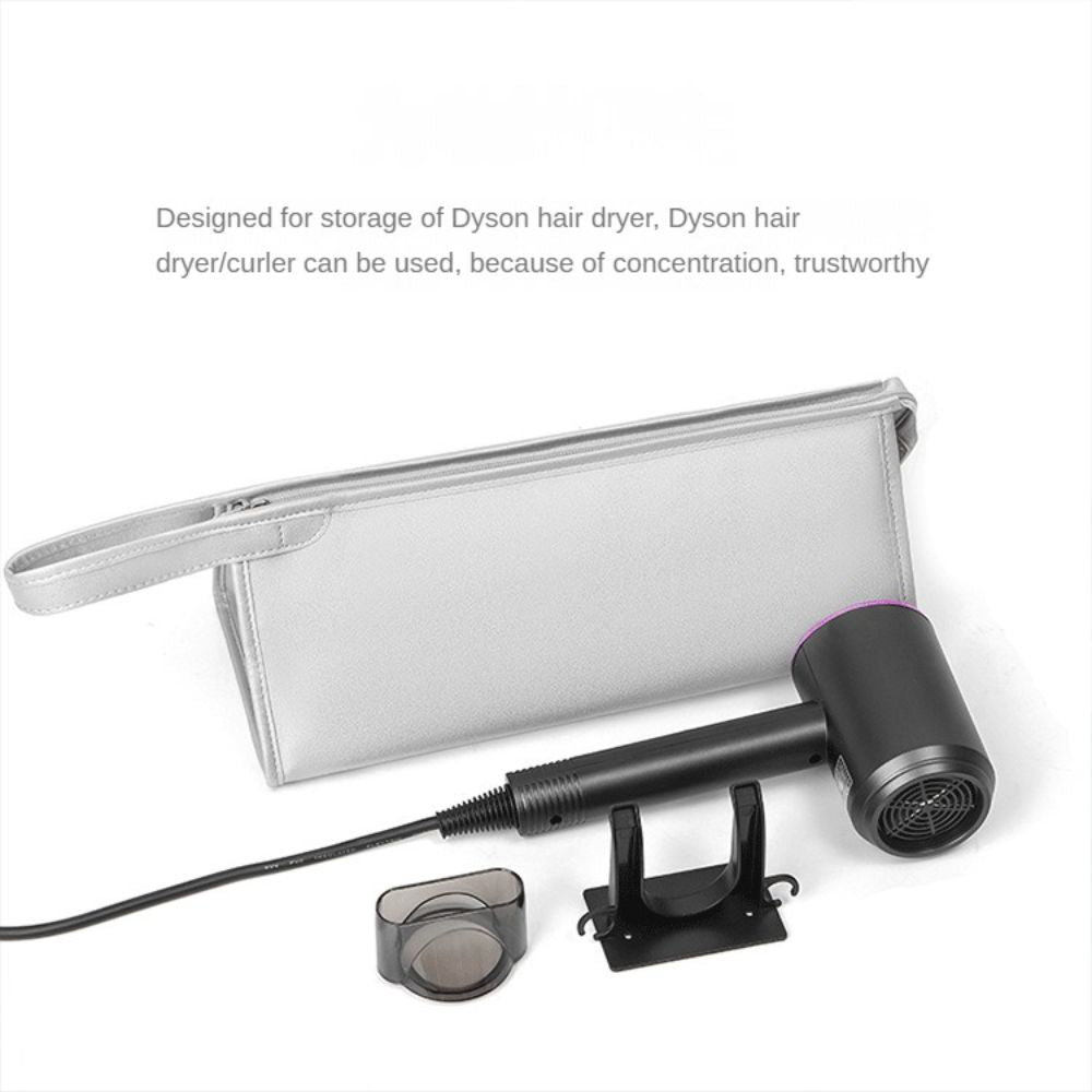 Storage Bag Large Capacity Pouch Hair Dryer Case Portable Travel Dustproof Fashion Organizer Unique Design Easy to Open