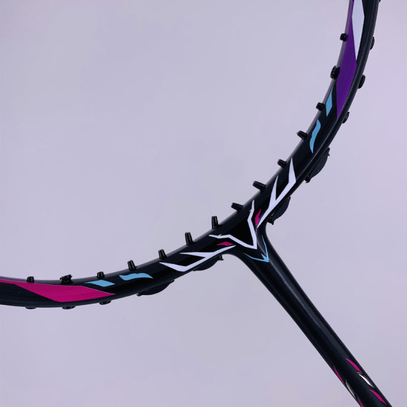THRUSTER RYUGAII 4U Full Carbon Single Badminton Racket Lightweight Durable Power Control Professional Sports Racquet