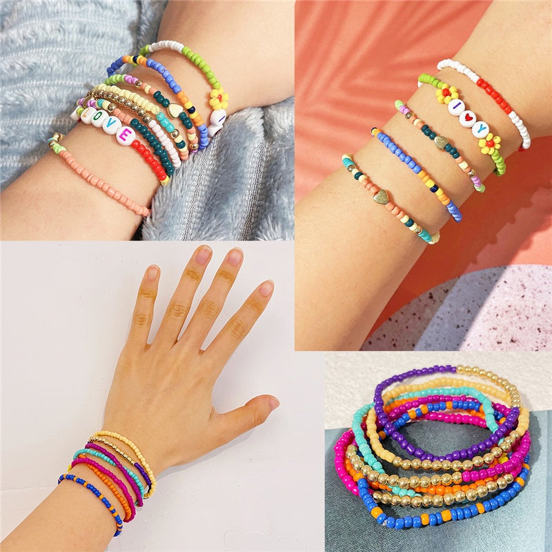 1Box 3mm Czech Crystal Charm Beads Glass Seed Bead Box Set For DIY Bracelet Earrings Bracelet Jewelry Making Accessories