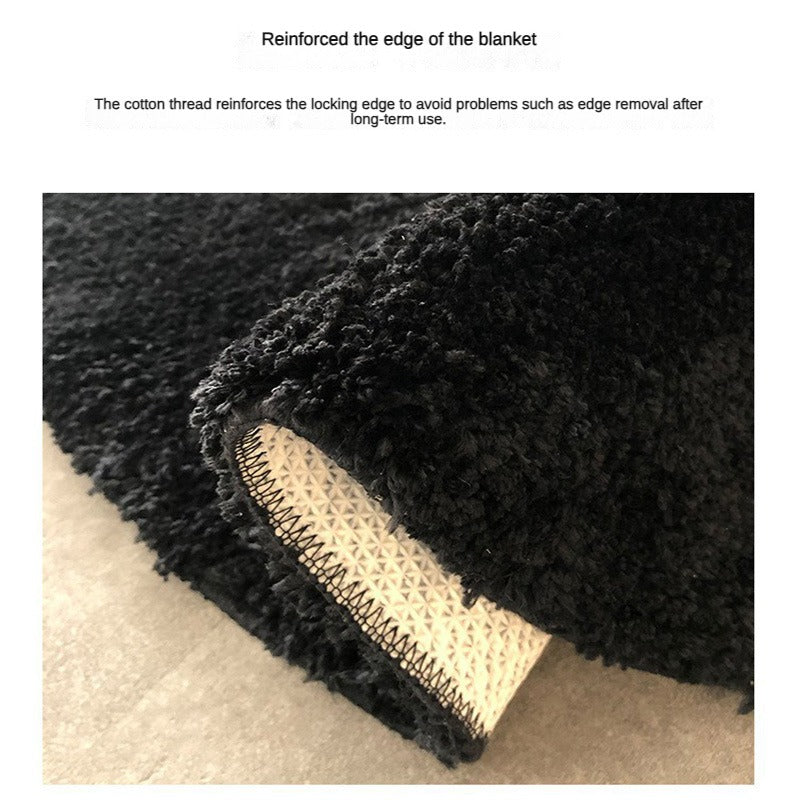 Simulation Billiards 8 Short Plush Area Rug Quick Absorb Thick Soft Water Absorption Round Carpet