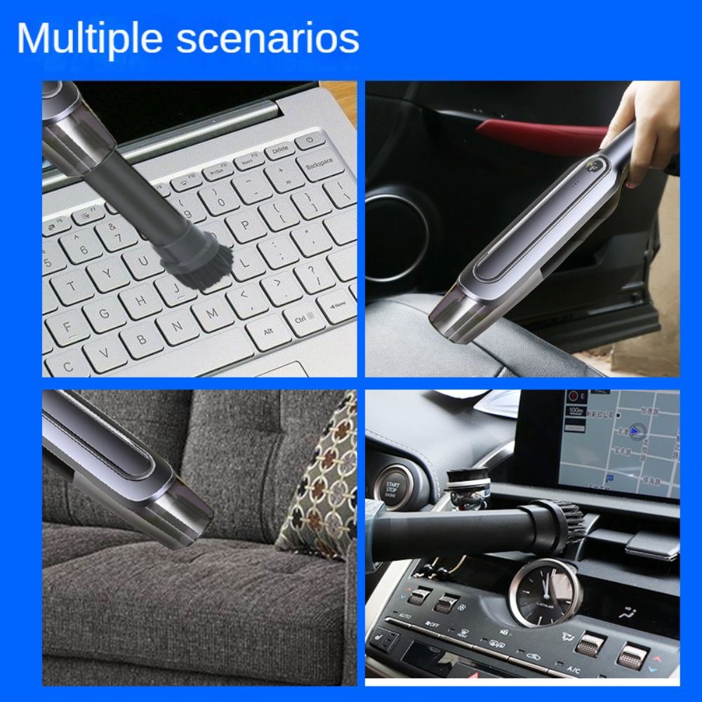 Car Vacuum Cleaner 15000Pa 200W Wireless Handheld Car Home Vacuum Cleaner Powerful Suction Mini Light Portable Vacuum