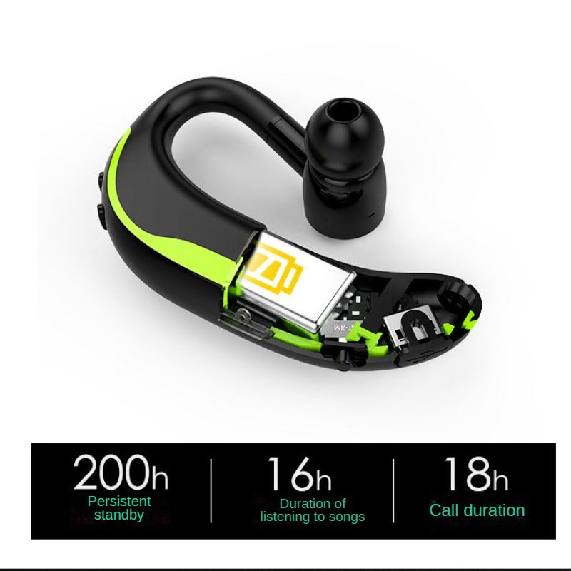 Bluetooth Earphone Sport Wireless Bluetooth Headset With Mic for Android and iOS PC Devices Caller ID Voice Recognition
