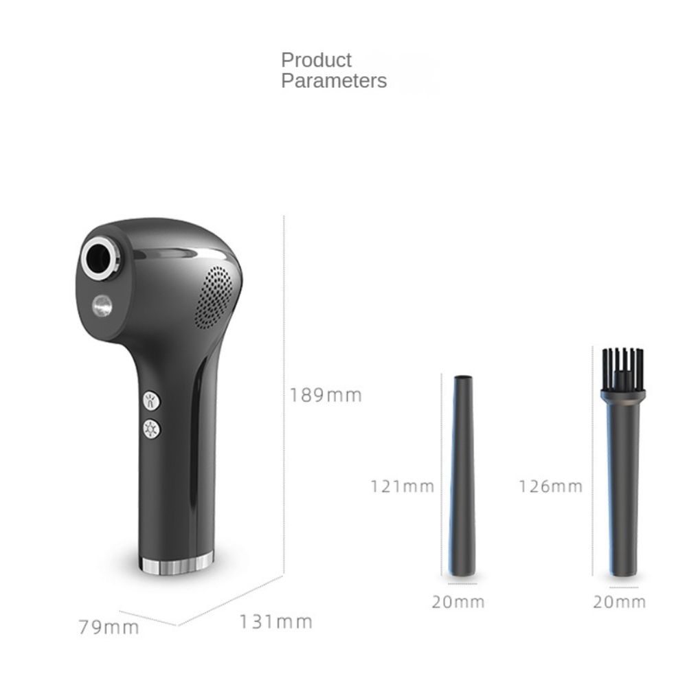 30000 RPM Cordless Air Duster USB Rechargeable Handheld Air Blower Portable for Keyboard Computer Car Vehicle