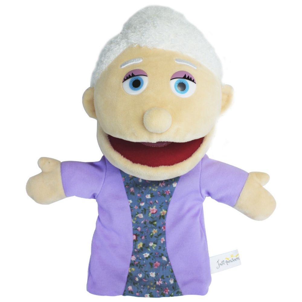 35cm family open mouth puppets kindergarten show ventriloquist tell story puppet Role play hand doll boy girl