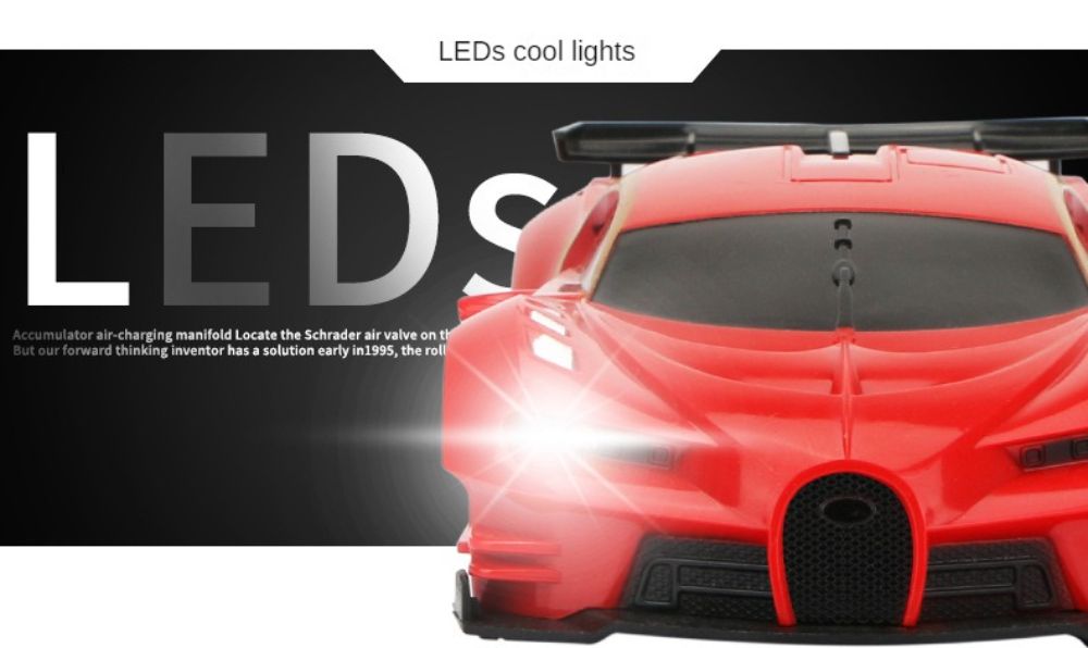 Four-way Remote Control Car Rechargeable Electric Drift Toy Car Children Racing Sports Car Simulation Car Gift for Kids
