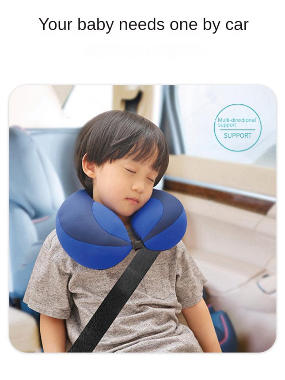 Pillow Kids Newbron Travel Neck Pillow U-Shape For Car Headrest Air Cushion Child Car Seat Head Support