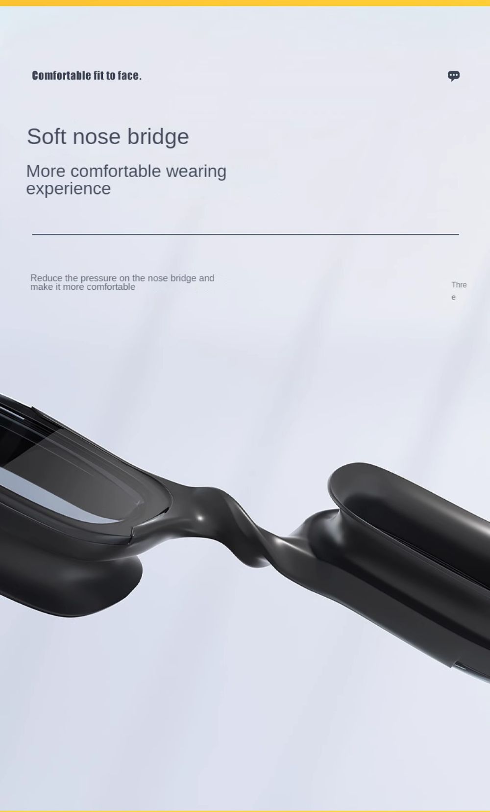 Swimming Goggles Adult Unisex Waterproof Anti-Fog High-Definition Myopia Simple And Fashionable Design