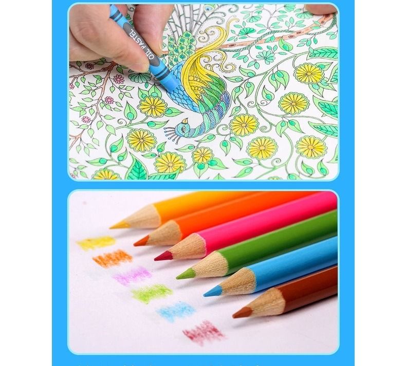 Children's Drawing Board Gift Watercolor Pen Painting Kit Washable Color Pencil Drawing Color Pencil Writing Brush Wax