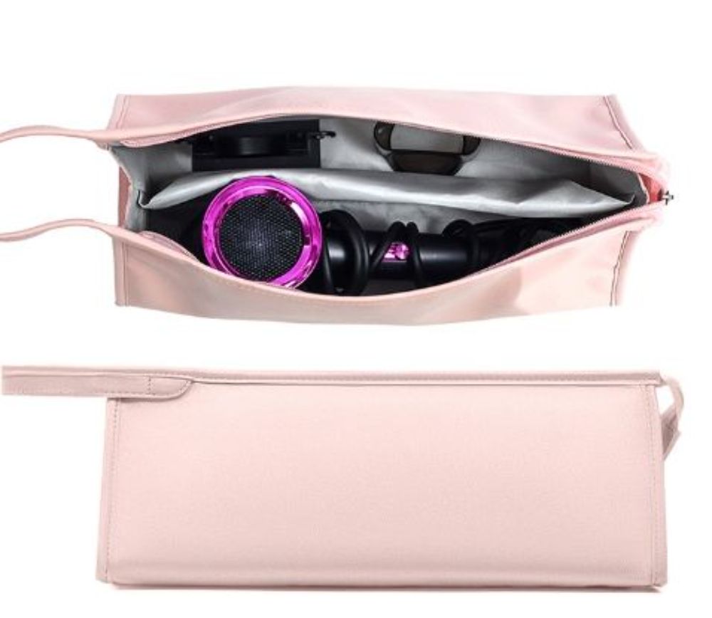 Storage Bag Large Capacity Pouch Hair Dryer Case Portable Travel Dustproof Fashion Organizer Unique Design Easy to Open