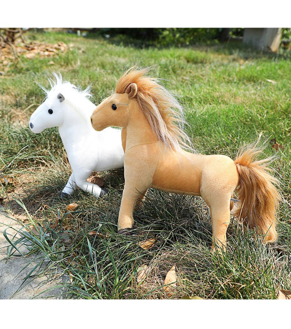 Stuffed Animals Horse Soft Toy Sleeping Hug for Animal Themed Parties Living Room Holiday Birthday Gift
