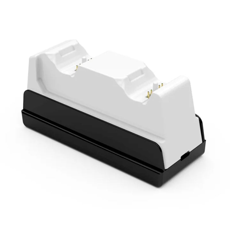 PS5 Controller Charger, Charging Station Compatible with DualSense Playstation 5 Controllers, Fast Charge Dual USB Support with LED Indicator for PS5 Controller, White Edition