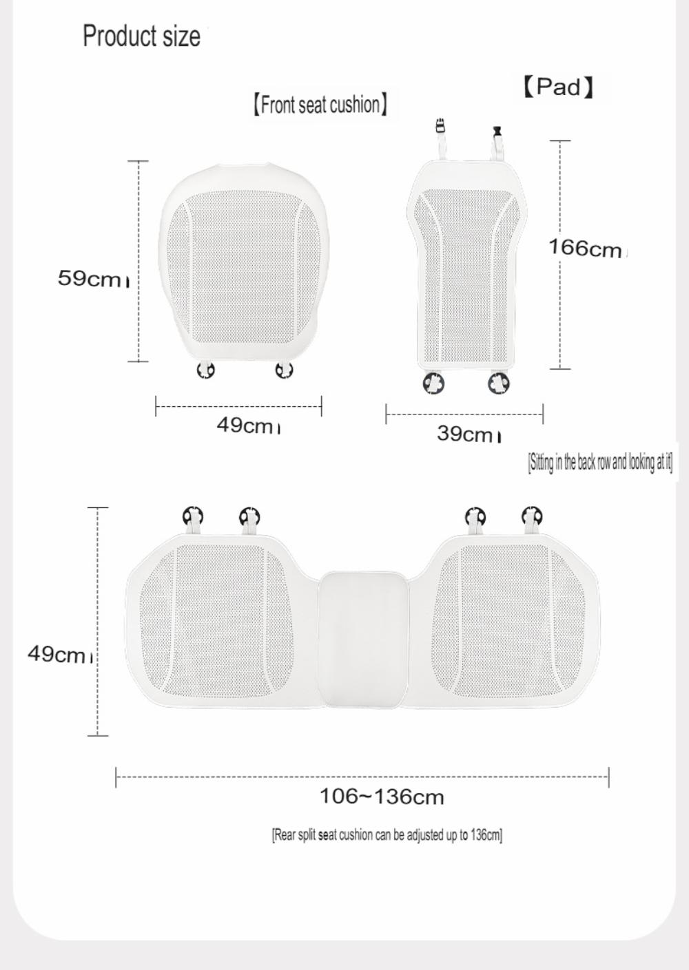 Breathable Nappa Leather Car Seat Covers Full Set Universal Four Seasons Car Seat Protectors Seats Accessories Car Seat