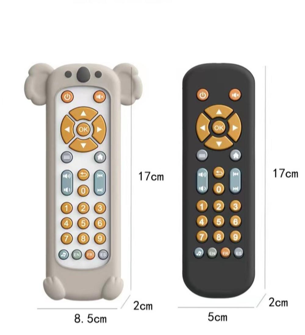 Realistic TV Toy Music TV Controller Sensory Toys Kid Infant Baby Toys for Babies 1 2 3 Year Old Toddler