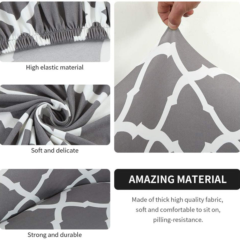 Armchair Cover, Stretch Armchair Protector, 2-Piece Armchair Cover, Cushion Cover, Elastic Cover, Sofa Cover for Club Chair, Lounge Chair, Cocktail Chair