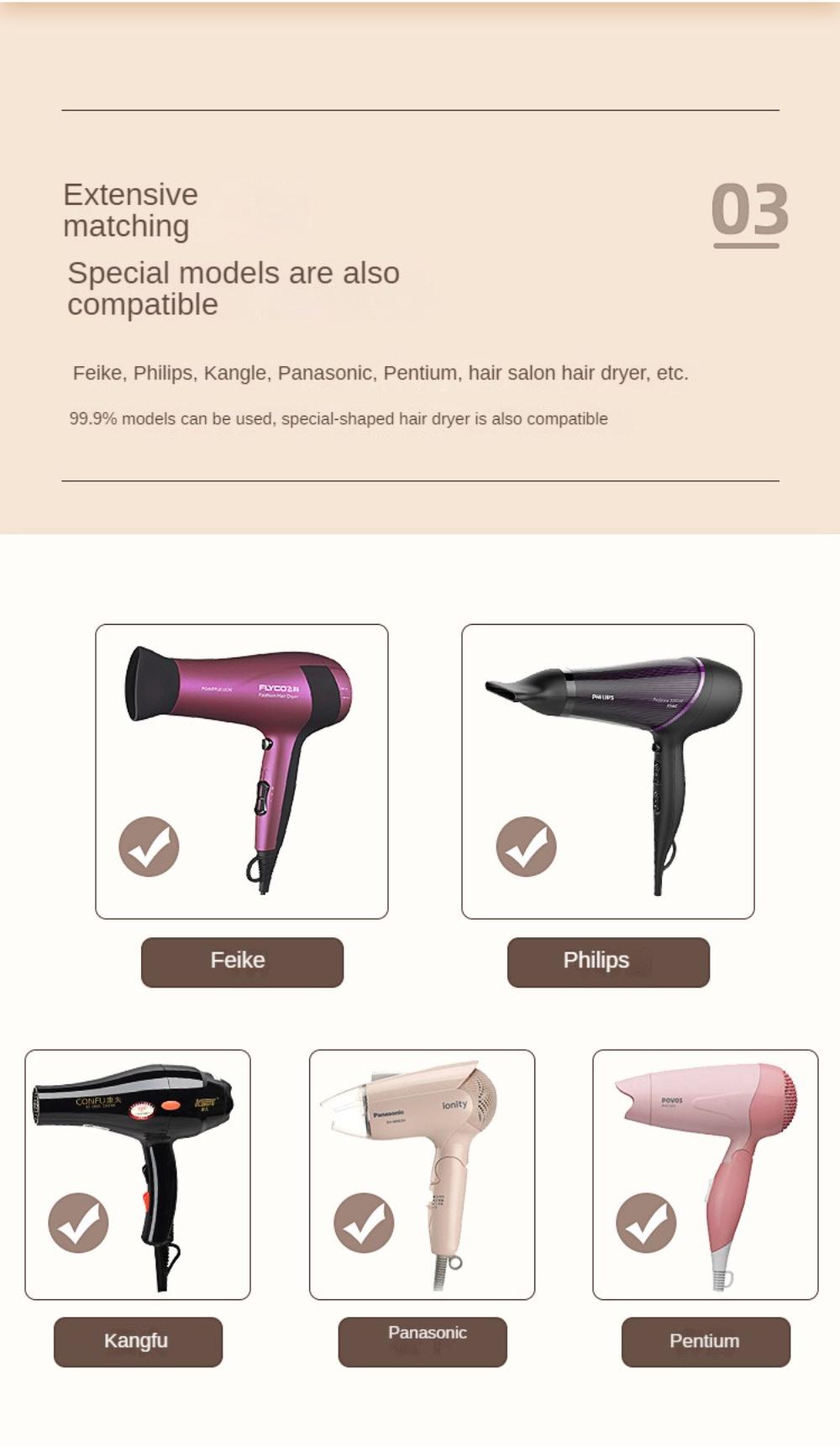 Hair Dryer Diffuser Adjustable Blow Dryers Diffuser for Curly or Wavy High Quality Material For Styling