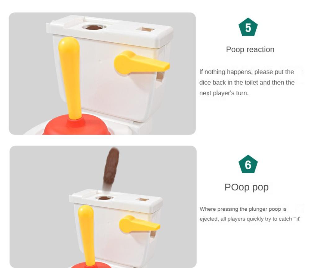 Creative Toilet Toy Gift Stool Spray Novelty Squirt Toilet Tricks For Kids And Adult Family Activity Toy