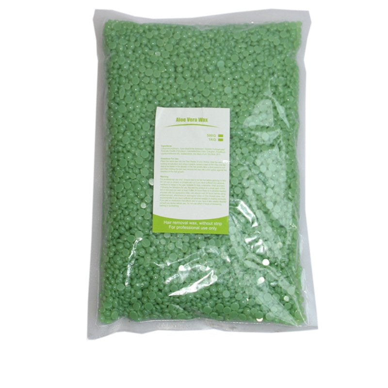 500g, Hard Beans, Bikini Pearl Hot Waxing Beads Facial Hair Removal Depilatory for Arm Face Body Eyebrow Nose Leg