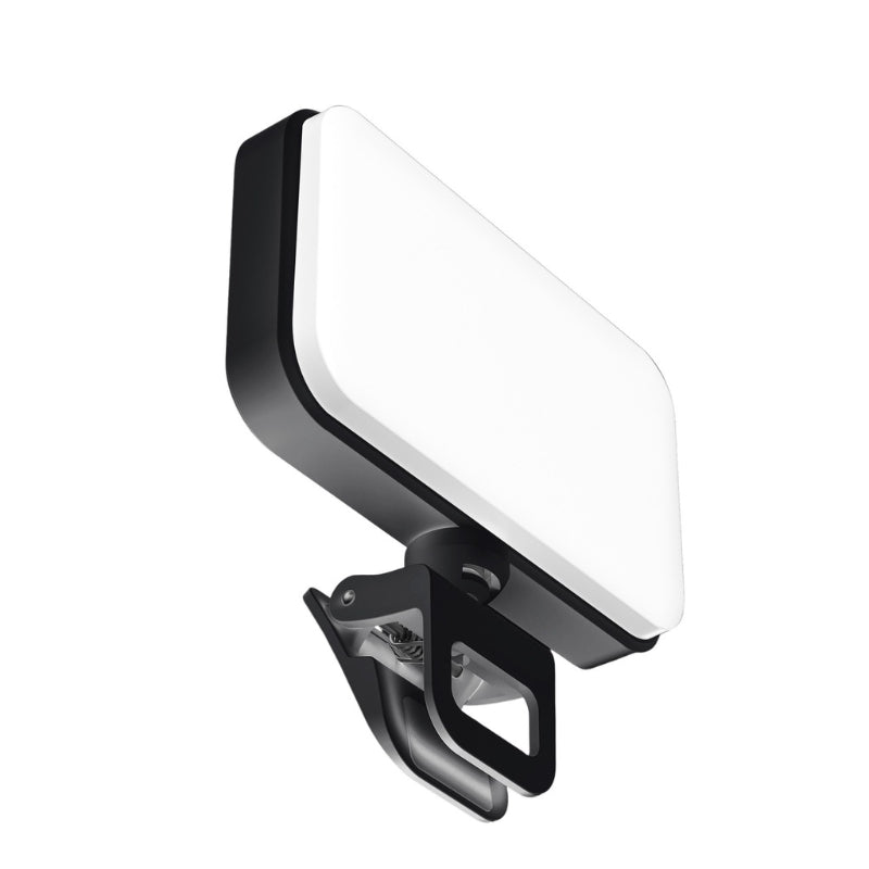 Led Fill Light For Mobile Phone Laptop Selfie Light Clip Adjusted 3 Light Modes Rechargeable For Makeup and Vlogging