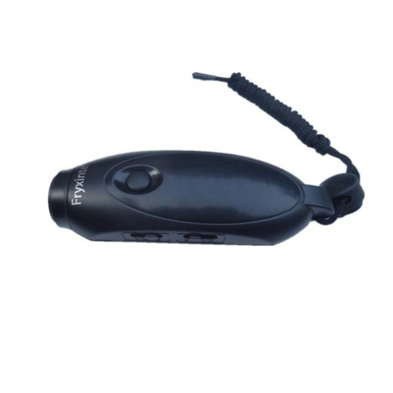 Electronic Whistle 3 Tone Hand-Held Lanyard for Outdoor Sports Basketball Multi-purpose Adjustable Volume Flashlight Direct Charging Whistle