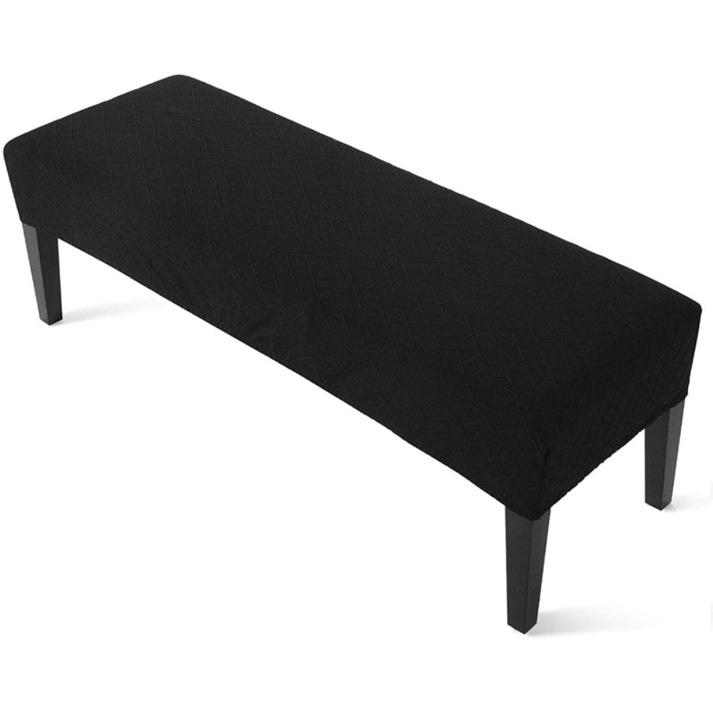 Non-slip Removable Washable Stretchable Bench Covers Dining Room Long Chair Protector for Hotel Home Garden Furniture