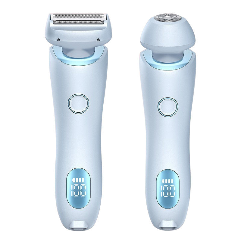 Electric Razors for Women 2 In 1 Bikini Trimmer Face Shavers Hair Removal for Underarms Legs Ladies Body Trimmer IPX7 Waterproof