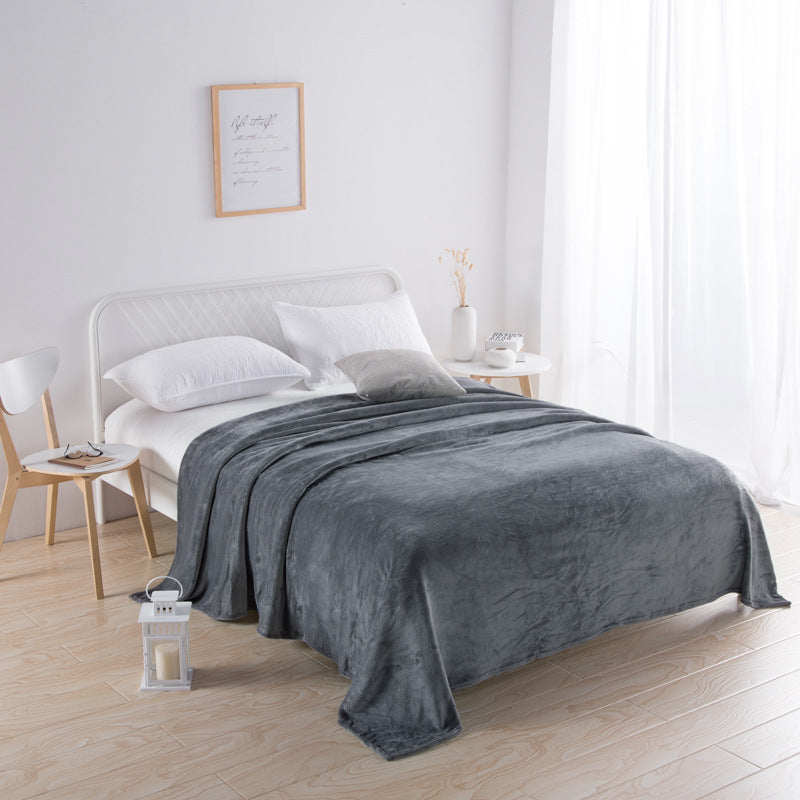 Microfiber Blanket Fluffy Flannel Soft Super Soft Warm and Comfort Single Queen Blanket Comfortable Cozy Plush