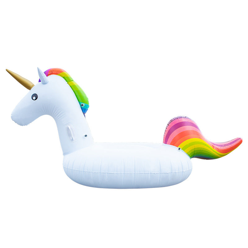 Rainbow unicorn float, giant and large floaties, for swimming pool and party