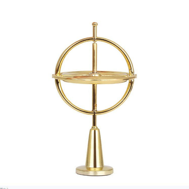 Metal Gyroscope Spinner Gyro Toy Kids Science Educational Learning Balance Toys