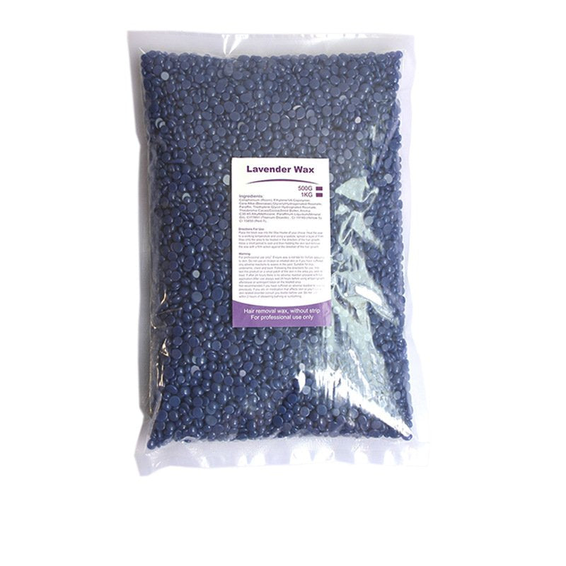 500g, Hard Beans, Bikini Pearl Hot Waxing Beads Facial Hair Removal Depilatory for Arm Face Body Eyebrow Nose Leg