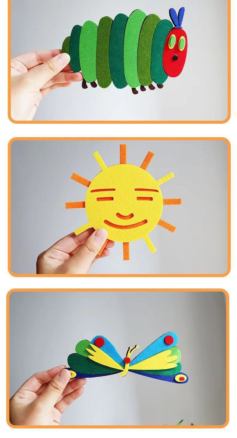 The Hungry Caterpillar Story Board For Toddler Montessori Felt Board Stories for Preschool Activities and Bed Time Story