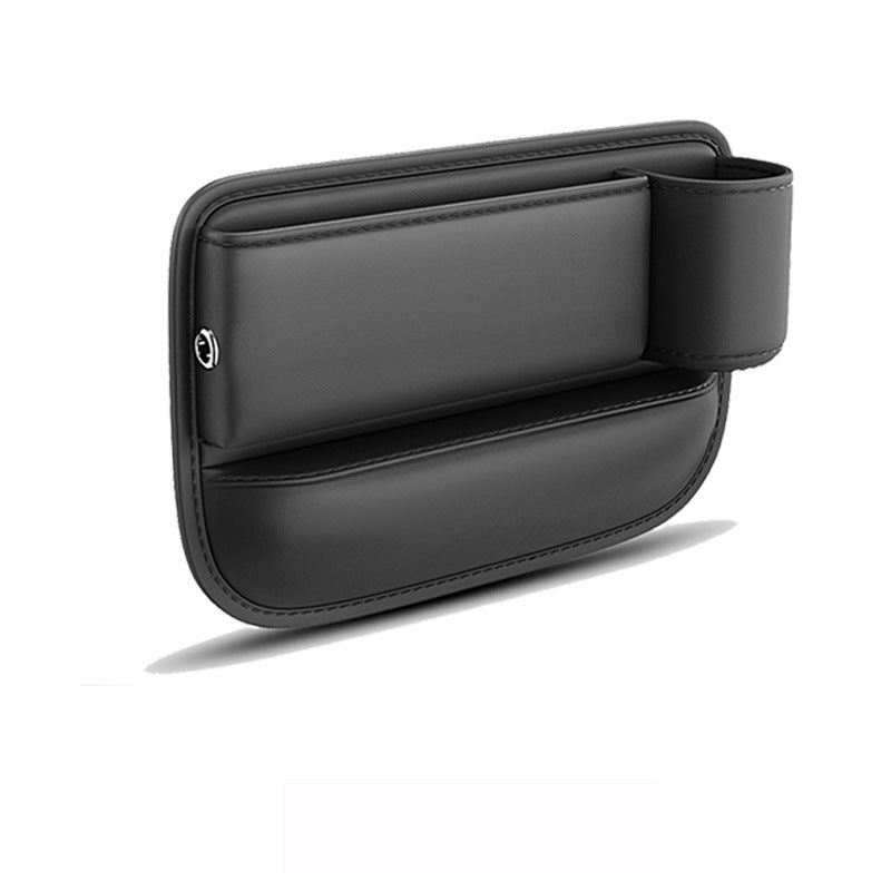Car Seat Gap Filler Organiser with Cup Holder, Front Seat Gap Filler, Car Seat Side Pockets Organiser for Mobile Phones