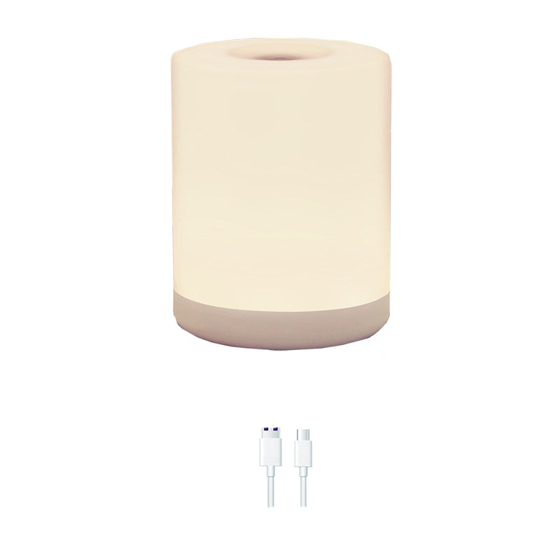 Round Touchlight LED Light Mini Table Lamp Night Light Home Study Lamp Sleep Bedside Lamp For Reading Bedroom Corridor Bathroom