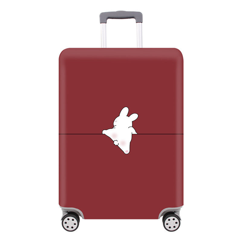 Luggage Protector Elastic Luggage Cover Luggage Suitcase Anti Scratch Dust Proof Protection Barrier Encasing Protective