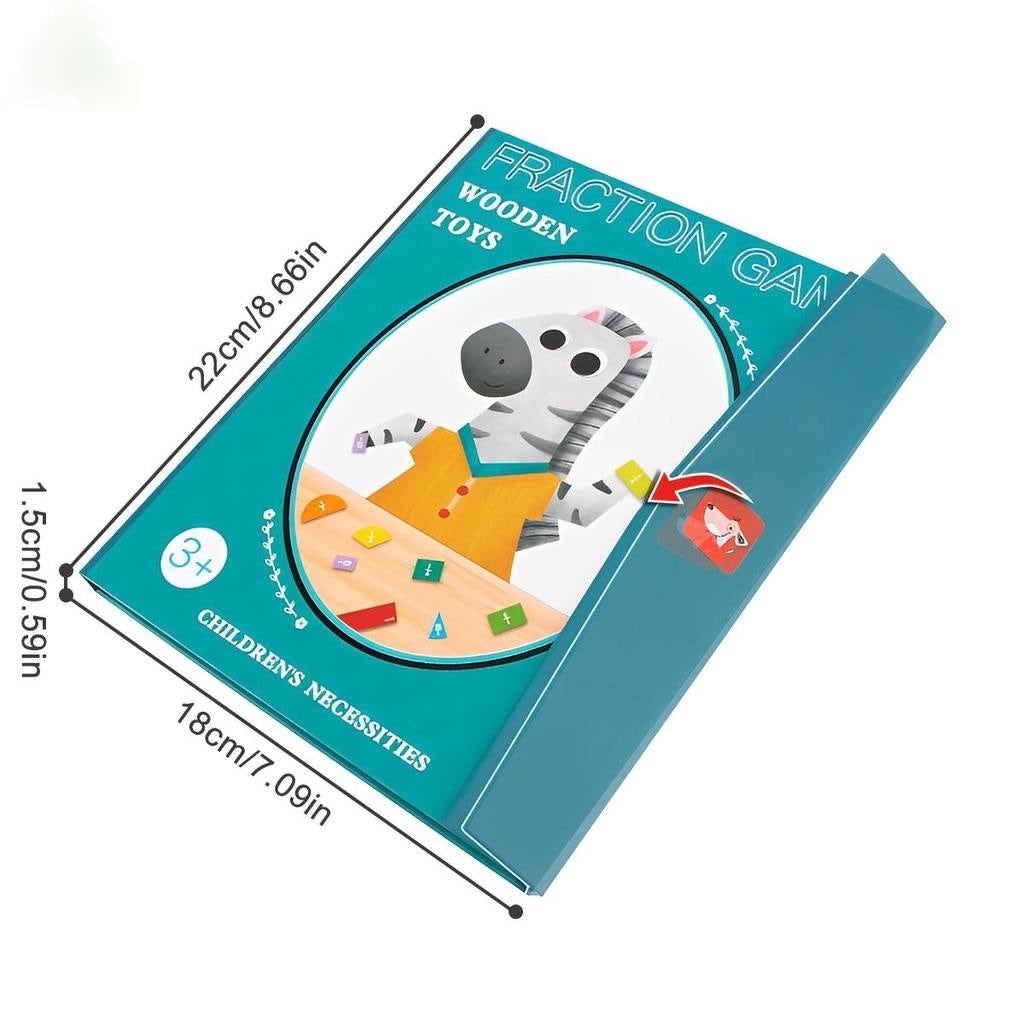 102 Pcs Magnetic Fraction Tiles and Fraction Circles Set with Pen Board Math Fraction Manipulatives for Kids Preschool