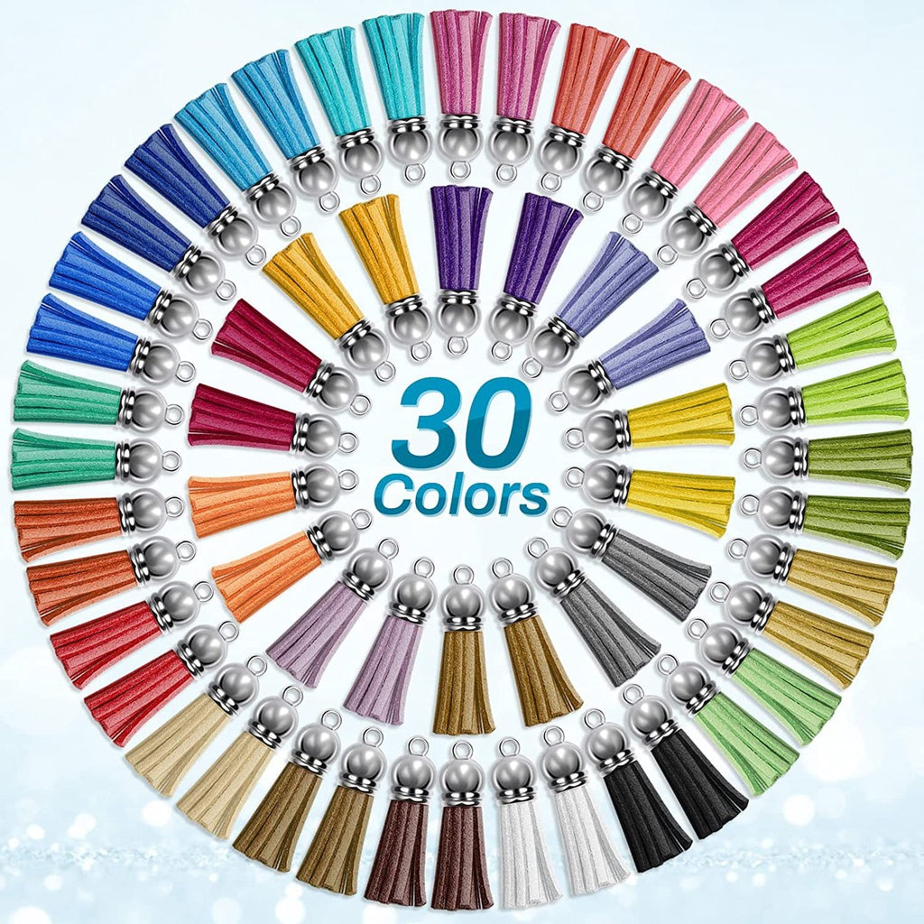 350Pcs Acrylic Clear Keychain Blanks for Vinyl with Blanks, Tassels, Jump Rings, Keychain Rings for DIY Keychain Craft