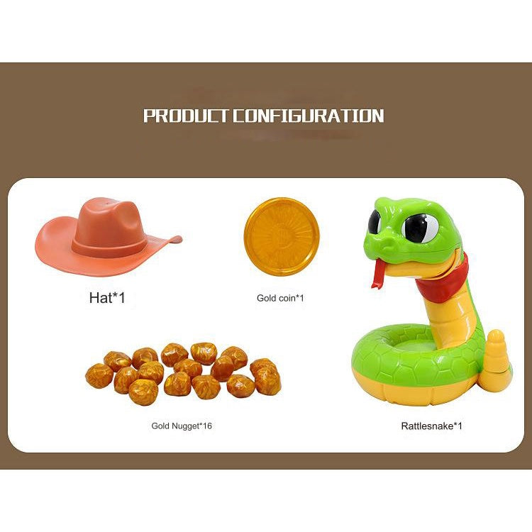 Scary Rattlesnake Bite Hand Children's Toys Family Games Classic Biting Hand Funny Decompression Toys