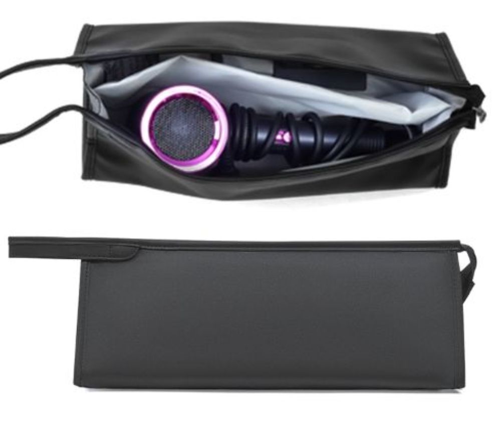 Storage Bag Large Capacity Pouch Hair Dryer Case Portable Travel Dustproof Fashion Organizer Unique Design Easy to Open