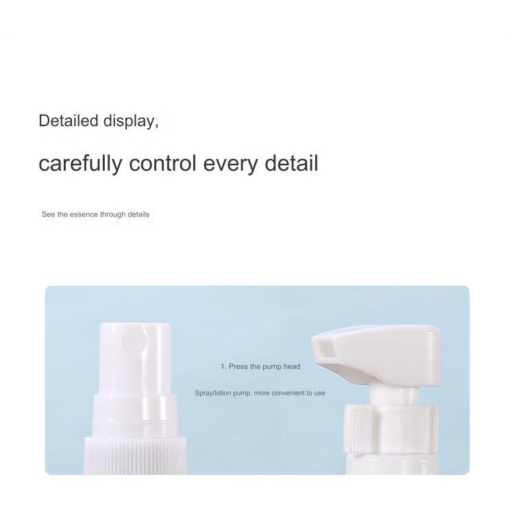 Bottle travel sub-bottle four-in-one set spray bottle emulsion bottle portable empty bottle ultra-fine fog Facial