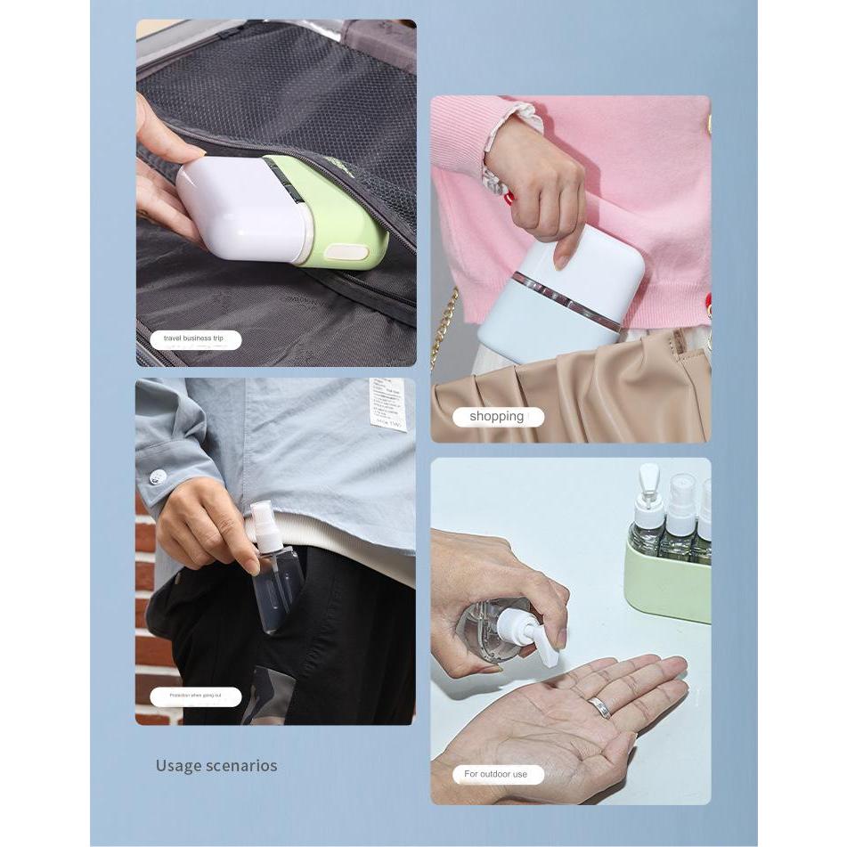 Bottle travel sub-bottle four-in-one set spray bottle emulsion bottle portable empty bottle ultra-fine fog Facial