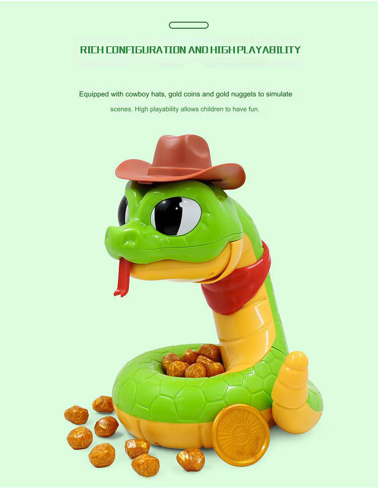 Scary Rattlesnake Bite Hand Children's Toys Family Games Classic Biting Hand Funny Decompression Toys