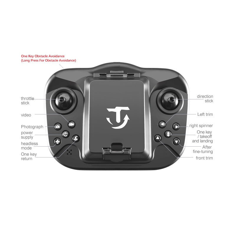 S128 Mini Drone 4K HD Camera Three-sided Obstacle Avoidance Air Pressure Fixed Height Professional Foldable