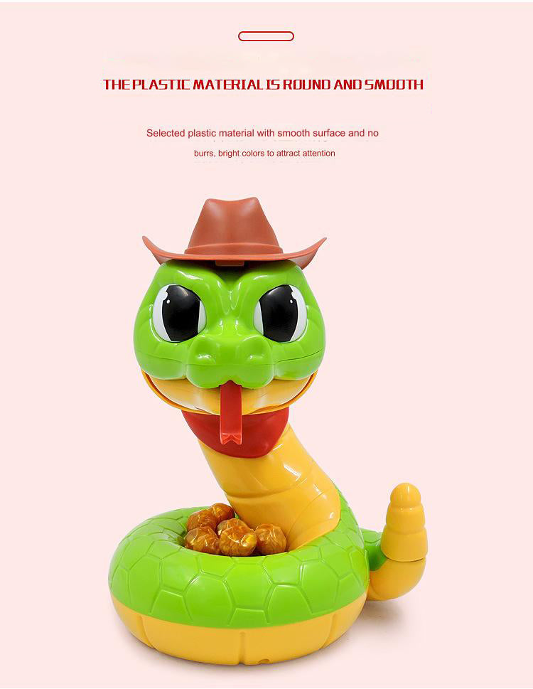 Scary Rattlesnake Bite Hand Children's Toys Family Games Classic Biting Hand Funny Decompression Toys